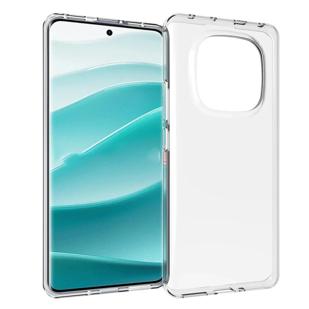 tectTech Xiaomi Redmi Note 14 Pro Tynt TPU-deksel, Gjennomsiktig tectTech Xiaomi Redmi Note 14 Pro Tynt TPU-deksel, Gjennomsiktig