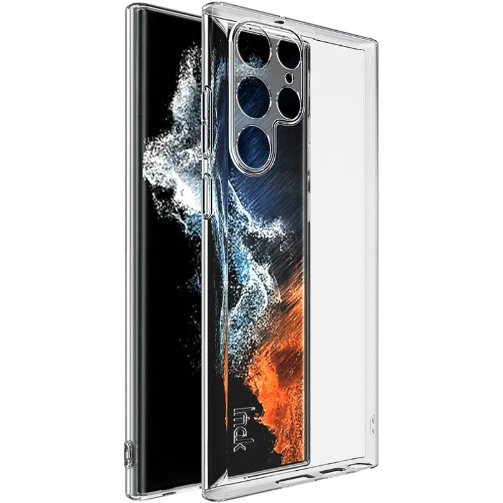Imak Samsung Galaxy S22 Ultra Deksel i TPU, Gjennomsiktig