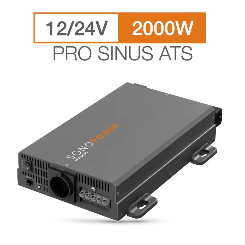 Sonopower strøminverter 2000W v:2910201