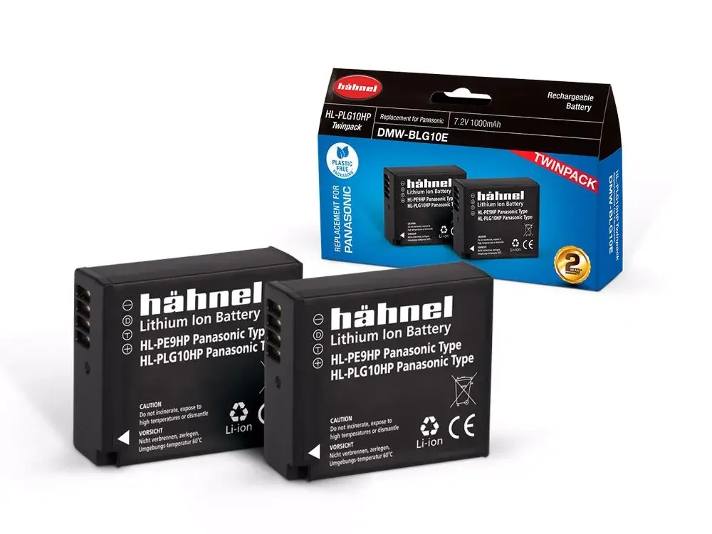 Hähnel batteripakke Panasonic HL-PLG10HP v:2186380