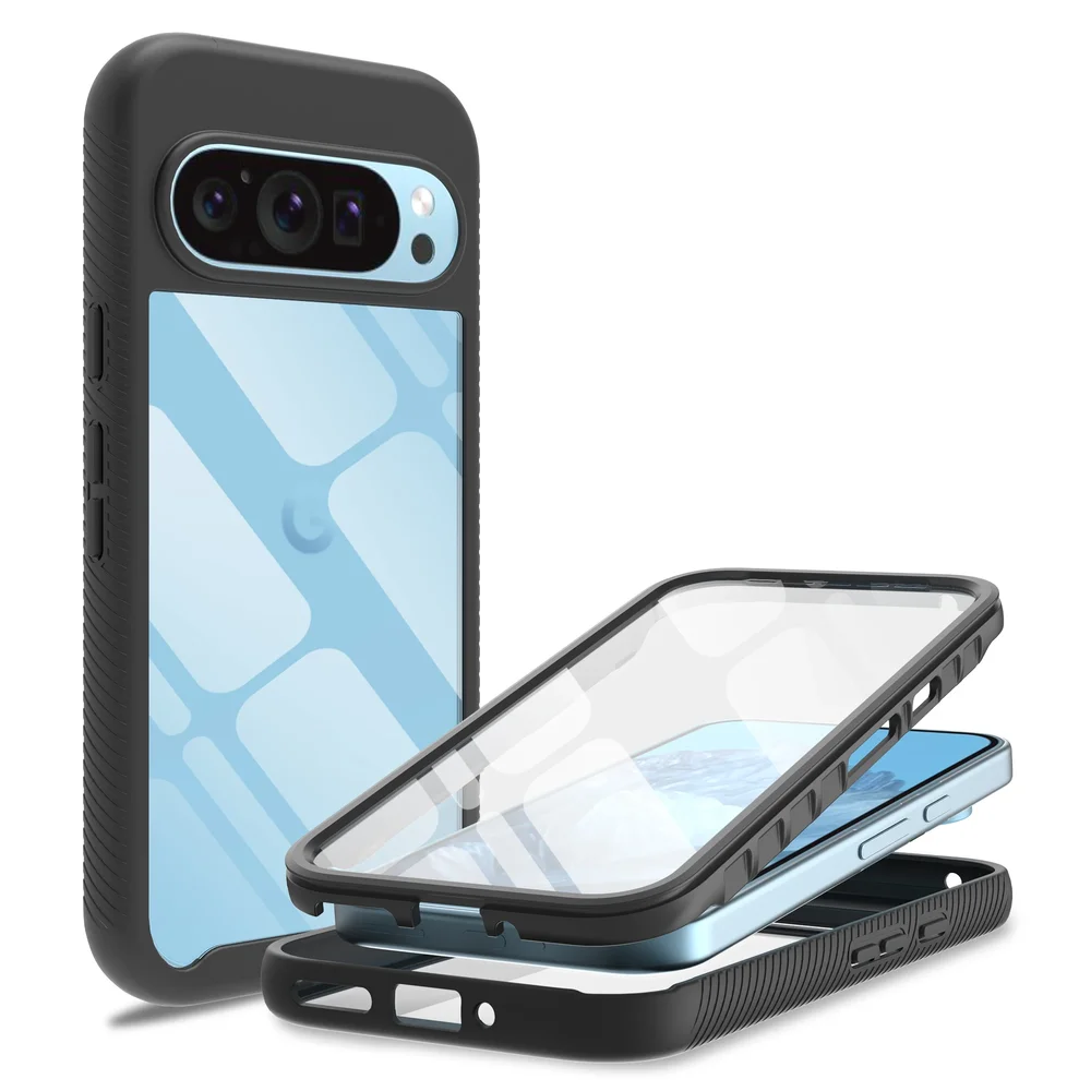 Mobique Google Pixel 9 Deksel Full Protection, Svart
