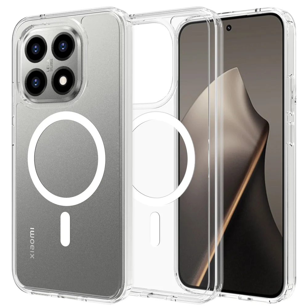 Mobique Xiaomi 15T MagSafe Hybrid-deksel, Gjennomsiktig