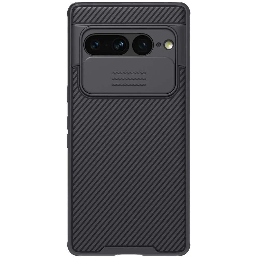 Nillkin Google Pixel 7 Pro Deksel med kameralinsebeskyttelse – CamShield, Svart Nillkin Google Pixel 7 Pro Deksel med kameralinsebeskyttelse – CamShield, Svart