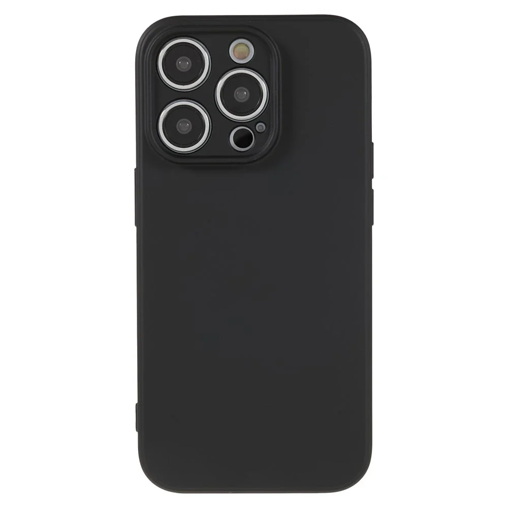 iPhone 15 Pro Max Deksel i TPU, Svart iPhone 15 Pro Max Deksel i TPU, Svart
