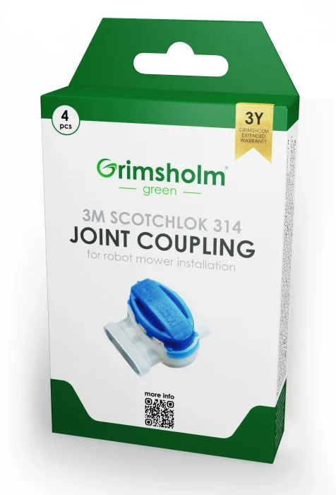 Grimsholm 4-pack Koblingsklemme 3M Scotchlok 314 for installasjon av robotgressklipper Grimsholm 4-pack Koblingsklemme 3M Scotchlok 314 for installasjon av robotgressklipper