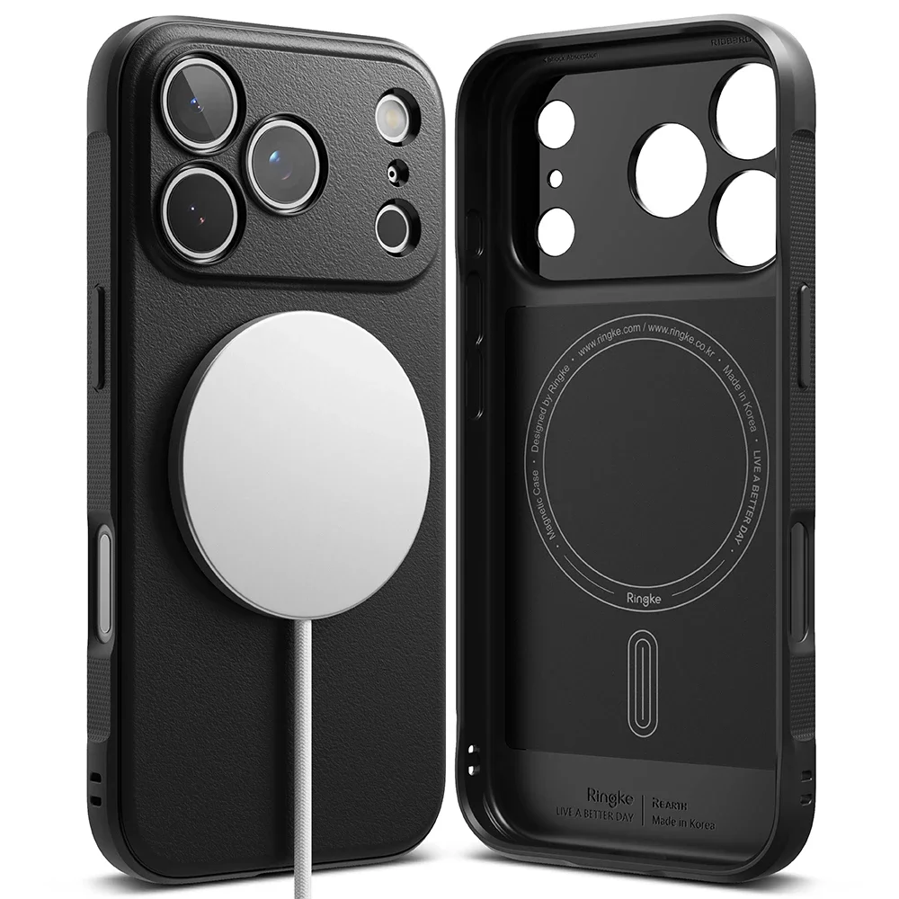 Ringke iPhone 17 Pro Onyx MagSafe Deksel, Black