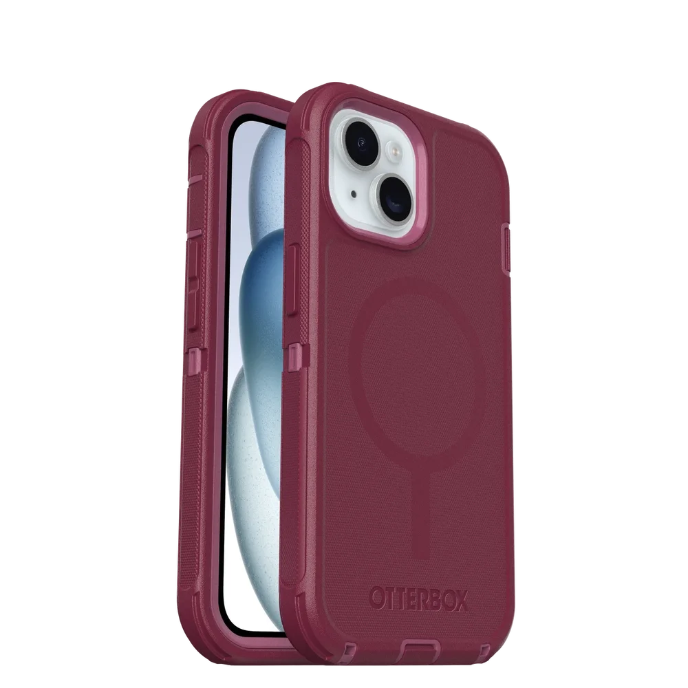 Otterbox iPhone 13 Defender – Robust MagSafe mobildeksel med høy beskyttelsesgrad, Rosa Otterbox iPhone 13 Defender – Robust MagSafe mobildeksel med høy beskyttelsesgrad, Rosa