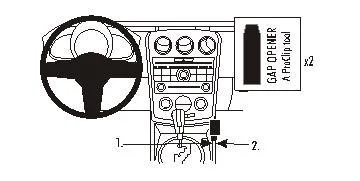 BRODIT Brodit ProClip Console mount v:8236066