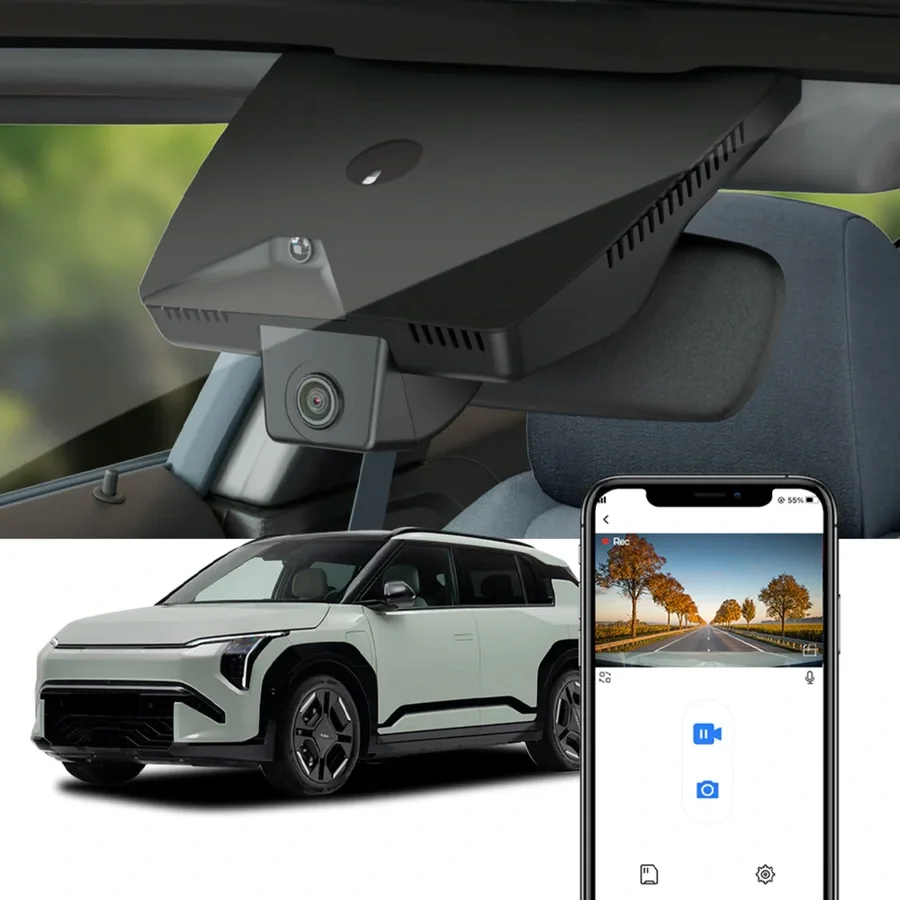 FITCAMX Integrert 4K Dashcam (foran+bak v:2035508 FITCAMX Integrert 4K Dashcam (foran+bak v:2035508