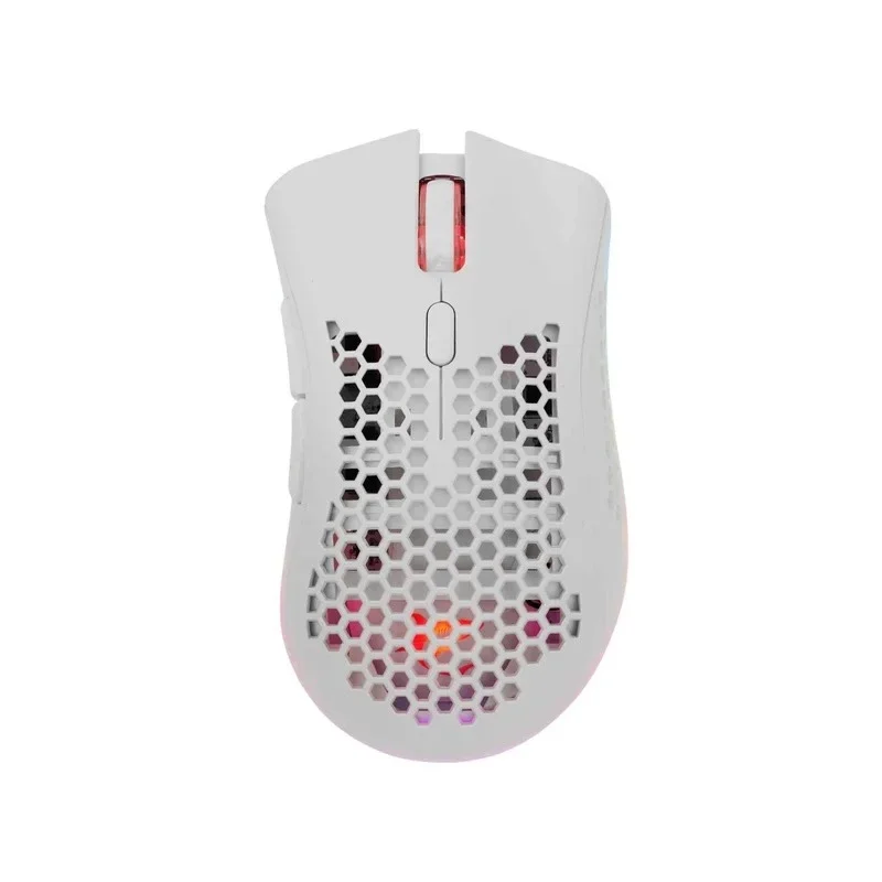 White Shark Trådløs Gamingmus Lionel 6D 10.000dpi, Hvit