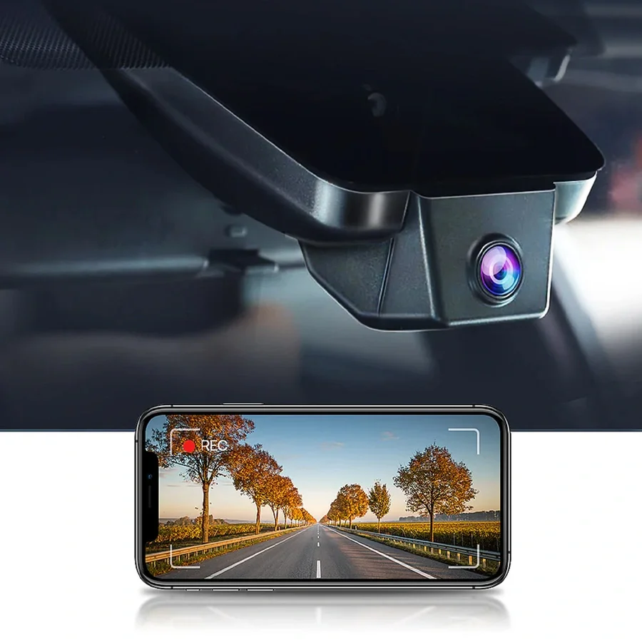 FITCAMX Integrert Plug & Play 4K Dashcam v:8302124