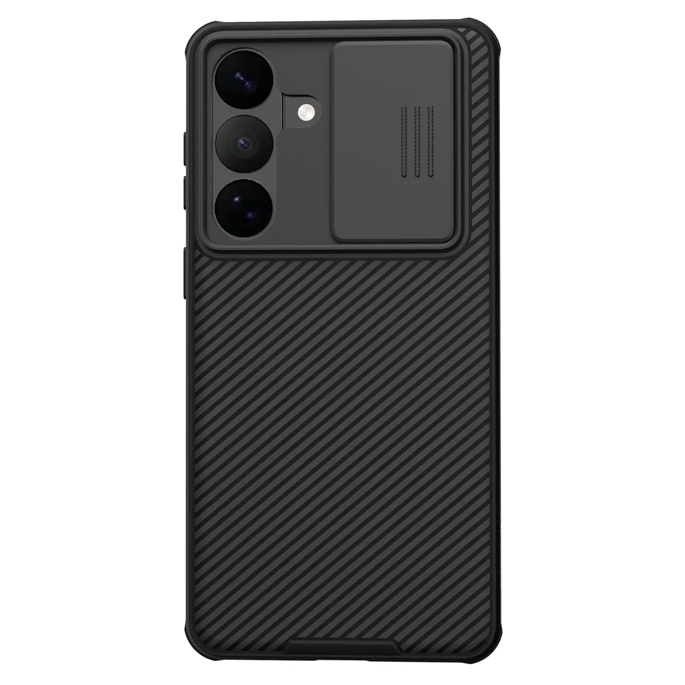 Nillkin Samsung Galaxy S26 Plus Deksel med kameralinsebeskyttelse - CamShield, Svart