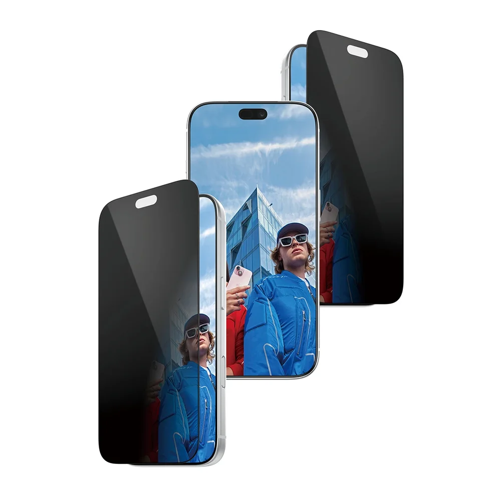 PanzerGlass iPhone 18 Pro Privacy skjermbeskytter med installasjonsramme - Ultra Wide Fit