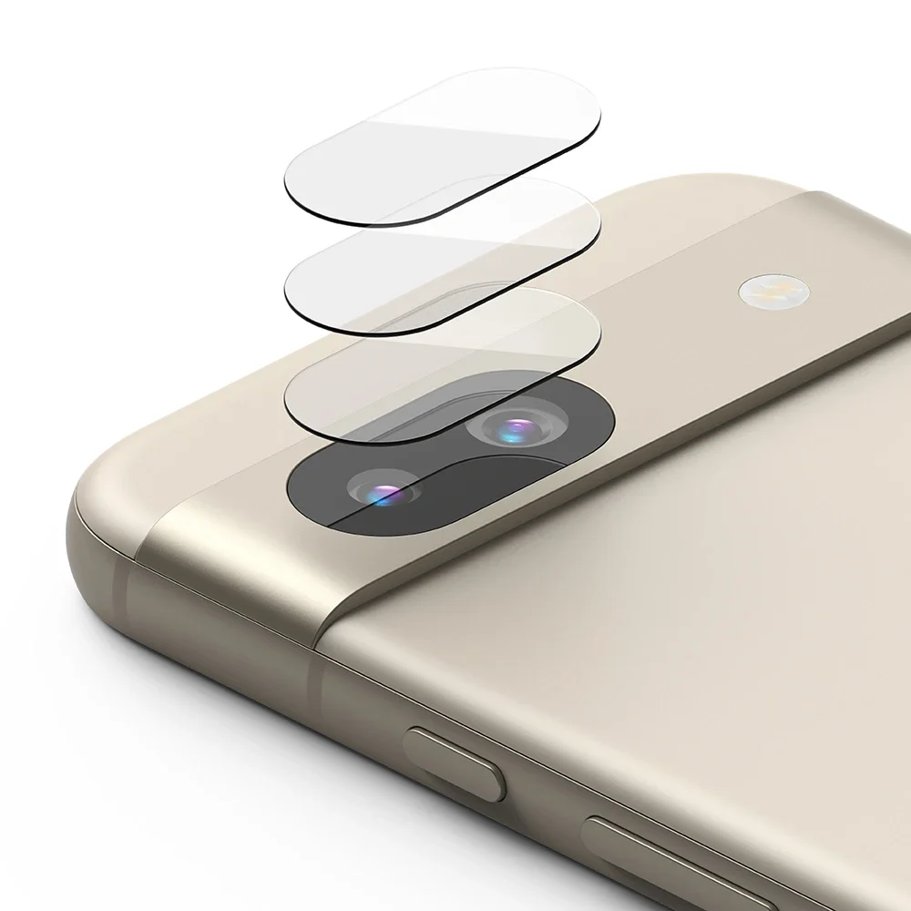 Ringke Google Pixel 8a Kameralinsebeskyttelse i glass (3-pack) Ringke Google Pixel 8a Kameralinsebeskyttelse i glass (3-pack)