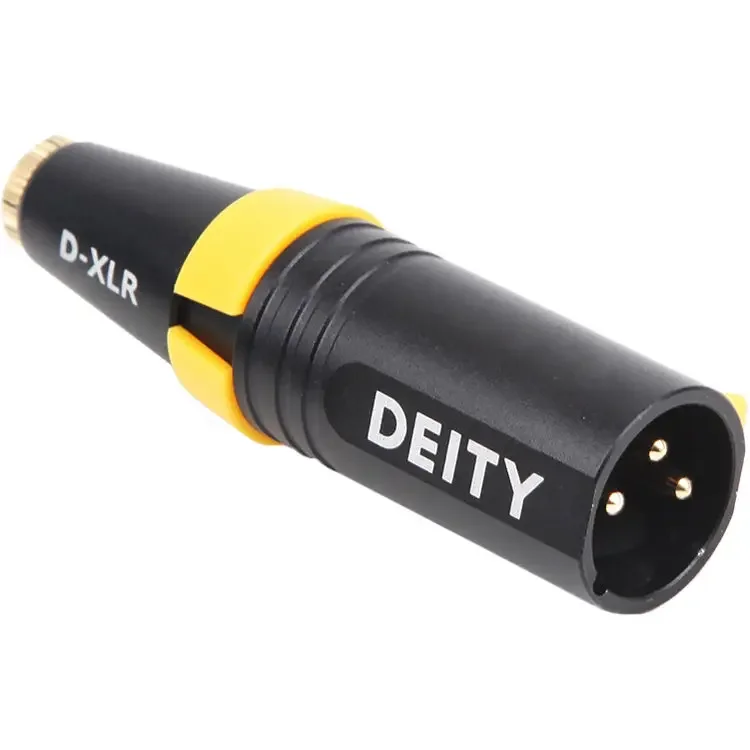Deity D-XLR 3.5mm til XLR Adapter v:4460931 Deity D-XLR 3.5mm til XLR Adapter v:4460931
