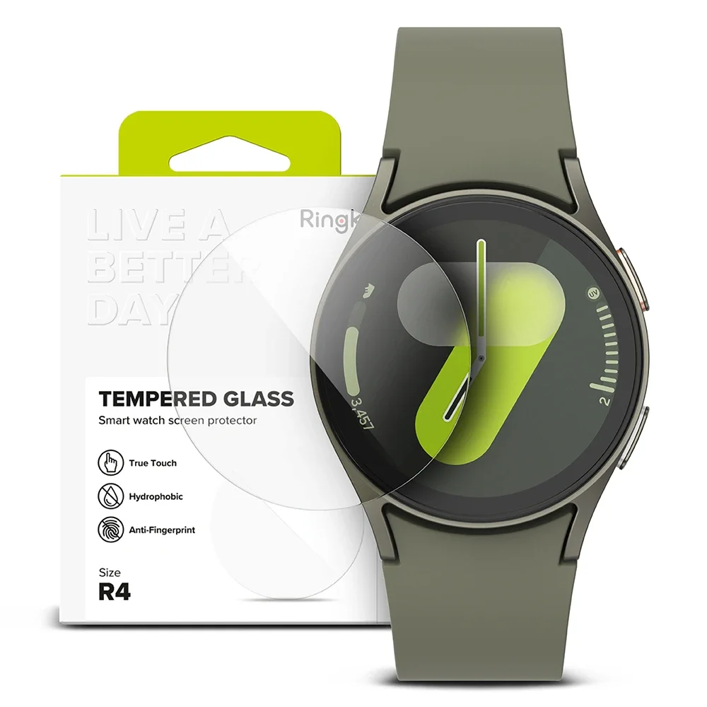 Ringke Samsung Galaxy Watch 7 44mm Skjermbeskytter i glass (4-pack) Ringke Samsung Galaxy Watch 7 44mm Skjermbeskytter i glass (4-pack)