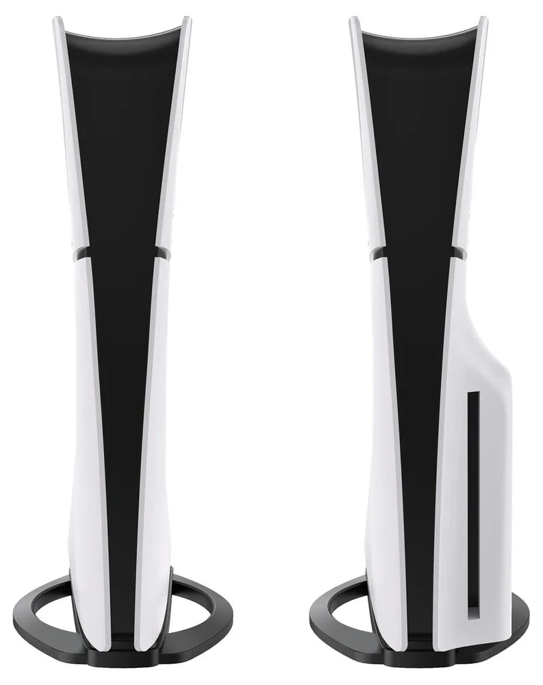 Exibel Vertikalt stativ til PS5 Slim, Svart Exibel Vertikalt stativ til PS5 Slim, Svart