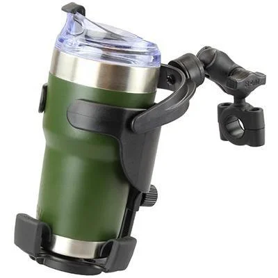 RAM MOUNT LEVEL CUP XL W/ .75"-1" TORQUE BASE SHRT v:8383616