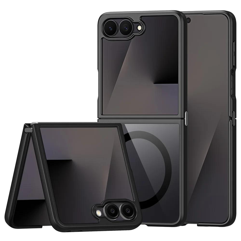 Dux Ducis Samsung Galaxy Z Flip 8 Aimo Hybrid-deksel, Svart Dux Ducis Samsung Galaxy Z Flip 8 Aimo Hybrid-deksel, Svart
