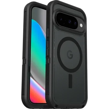 Otterbox Google Pixel 10 Pro Defender Pro XT robust deksel med PixelSnap, Svart/gjennomsiktig Otterbox Google Pixel 10 Pro Defender Pro XT robust deksel med PixelSnap, Svart/gjennomsiktig
