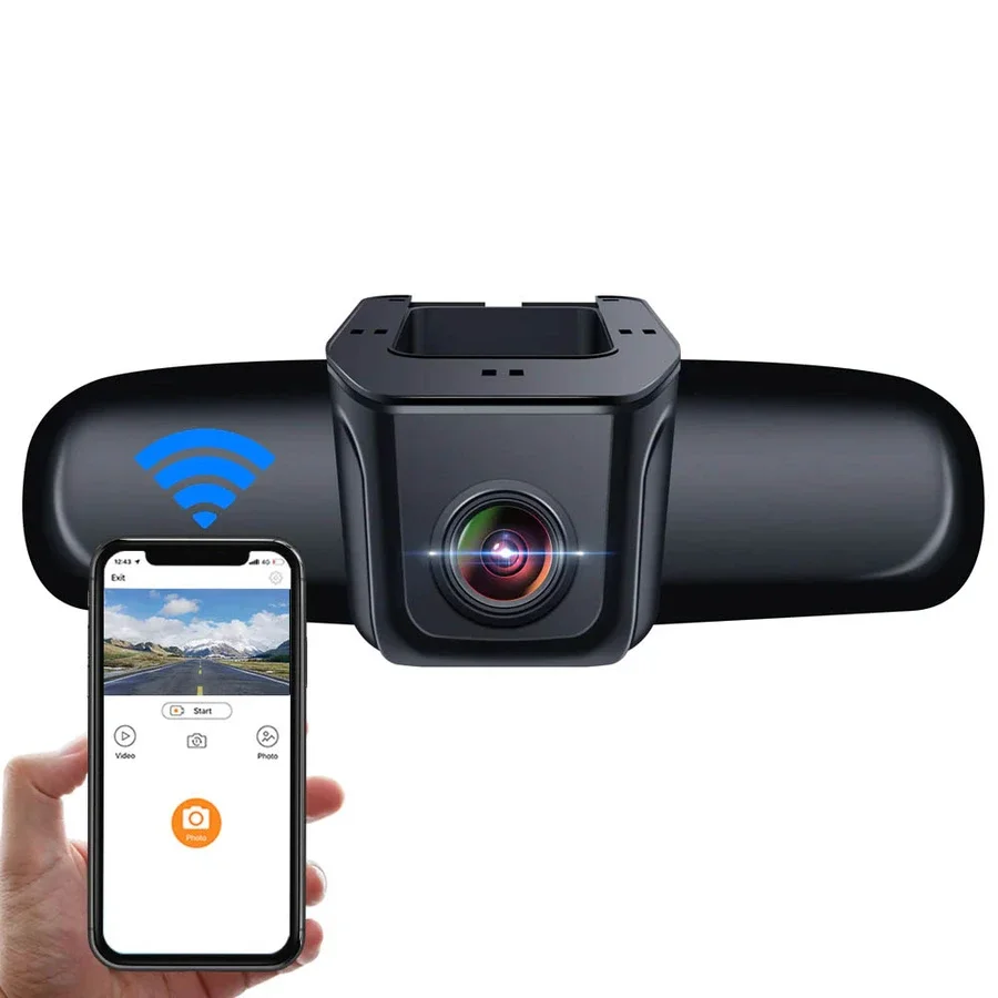 FITCAMX Integrert 4K Dashcam (foran) v:8453396