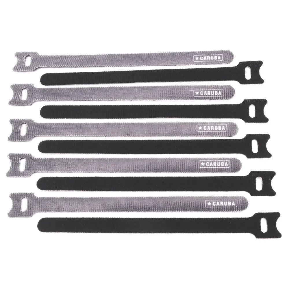 Caruba Fast Fixer Hook & Loop 10pk Black v:2540232