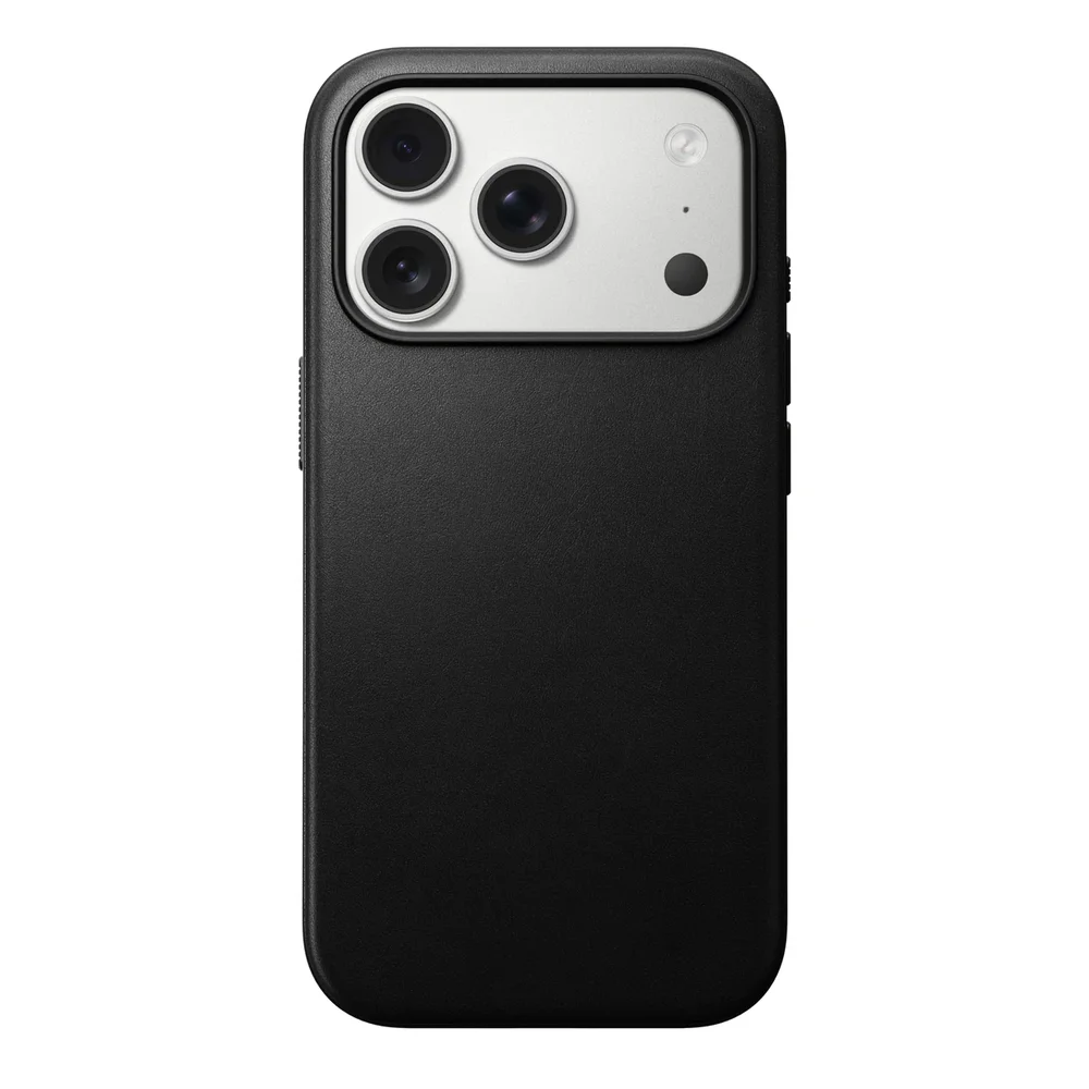 Nomad iPhone 18 Pro MagSafe Deksel - Modern Leather Black