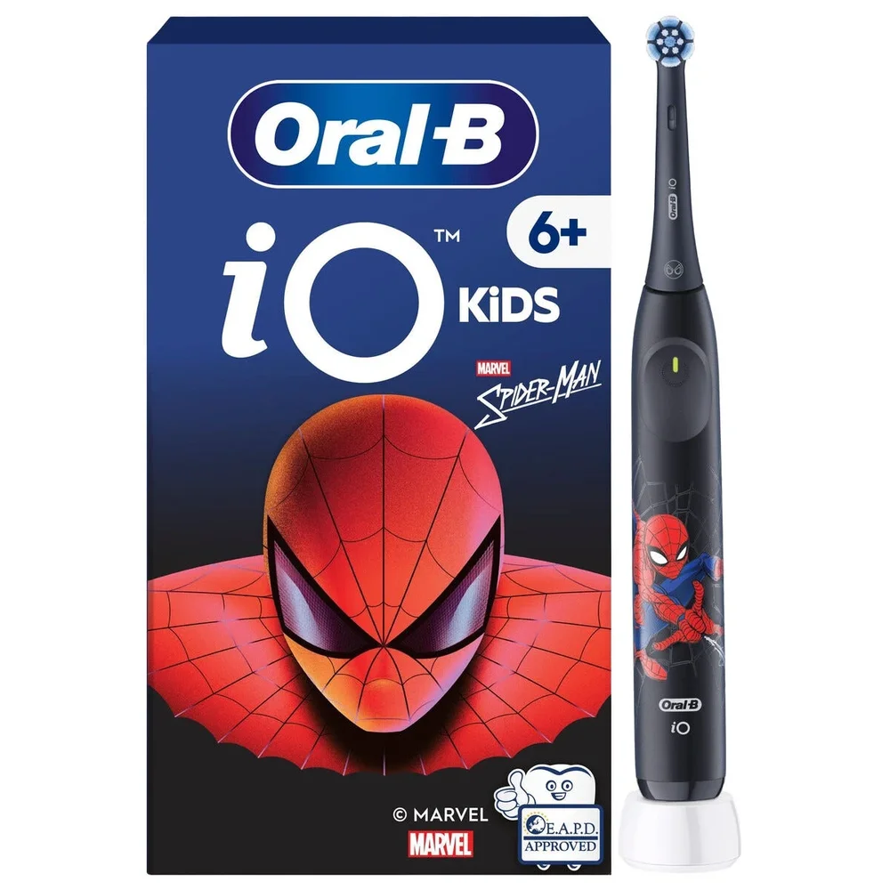 Oral-B iO 2 Kids elektrisk tannbørste for barn, Spiderman Oral-B iO 2 Kids elektrisk tannbørste for barn, Spiderman