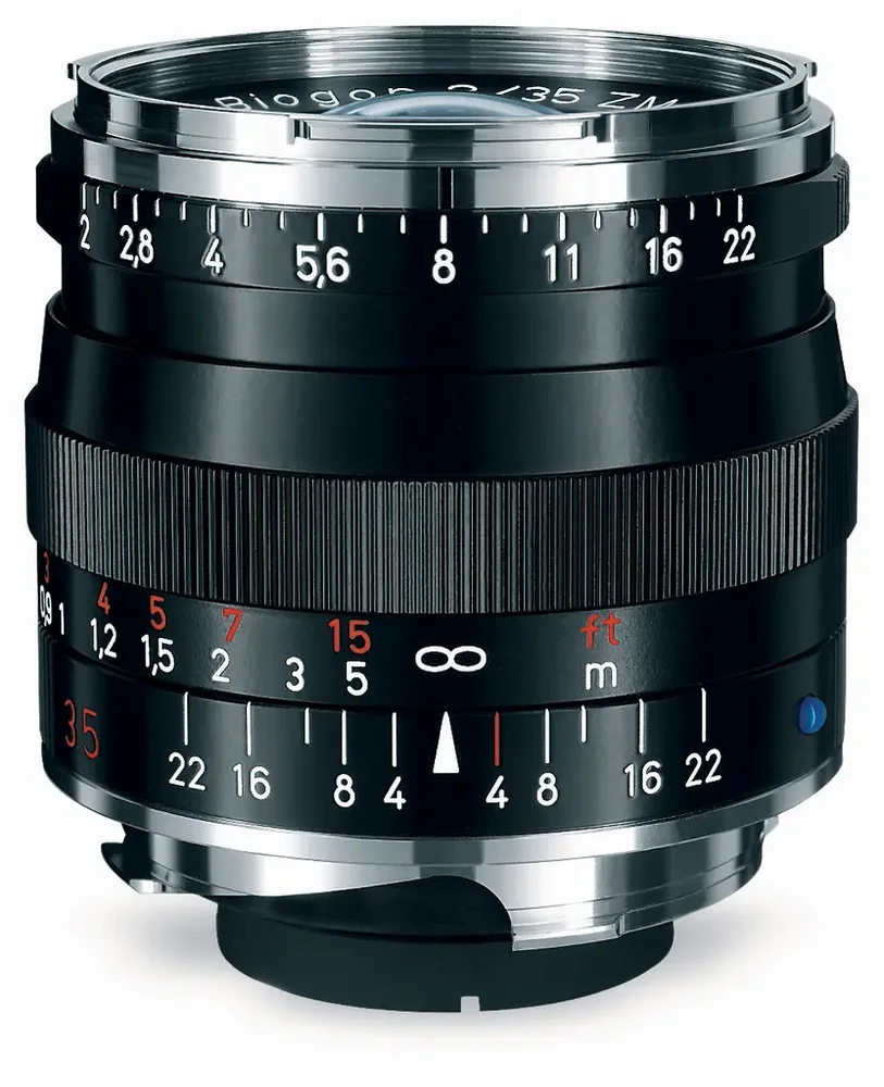 Zeiss Biogon T* 35mm f/2 ZM sort v:8865950