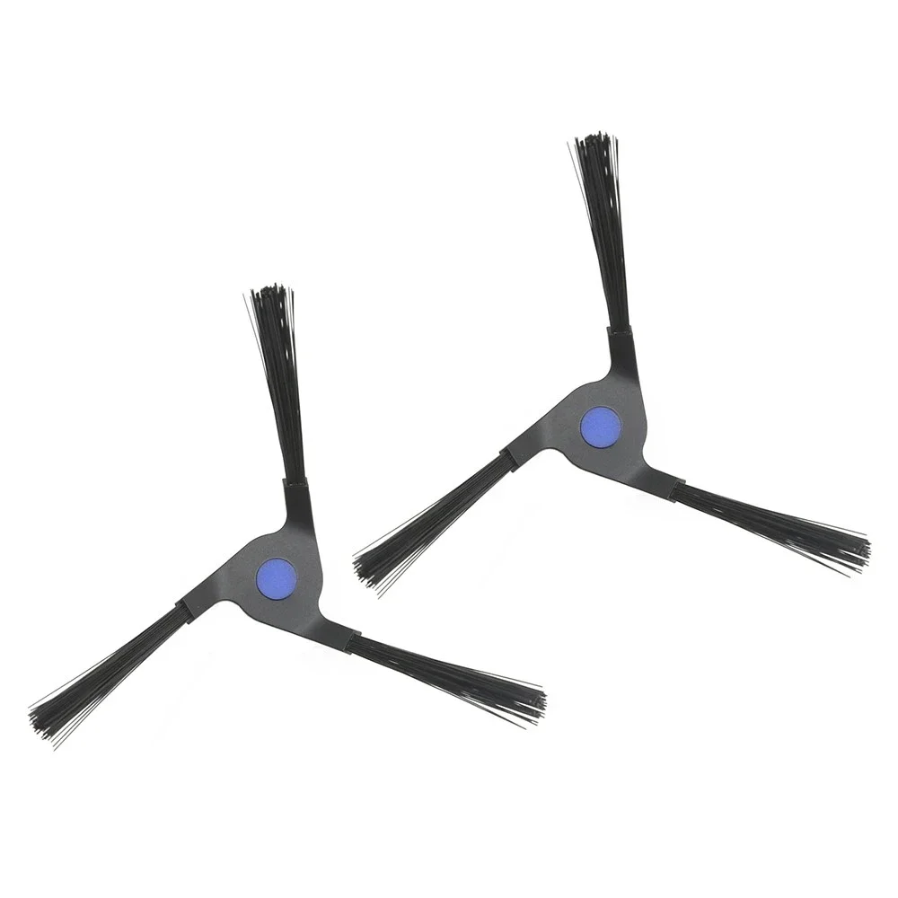 Sidebørster i 2-pakning - passer til Ecovacs Deebot X2 Pro, Svart