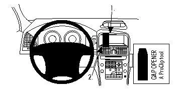 BRODIT BRODIT Pro Clip Volvo XC60 Center Mount - qty 1 - 854259 Pro v:1373416
