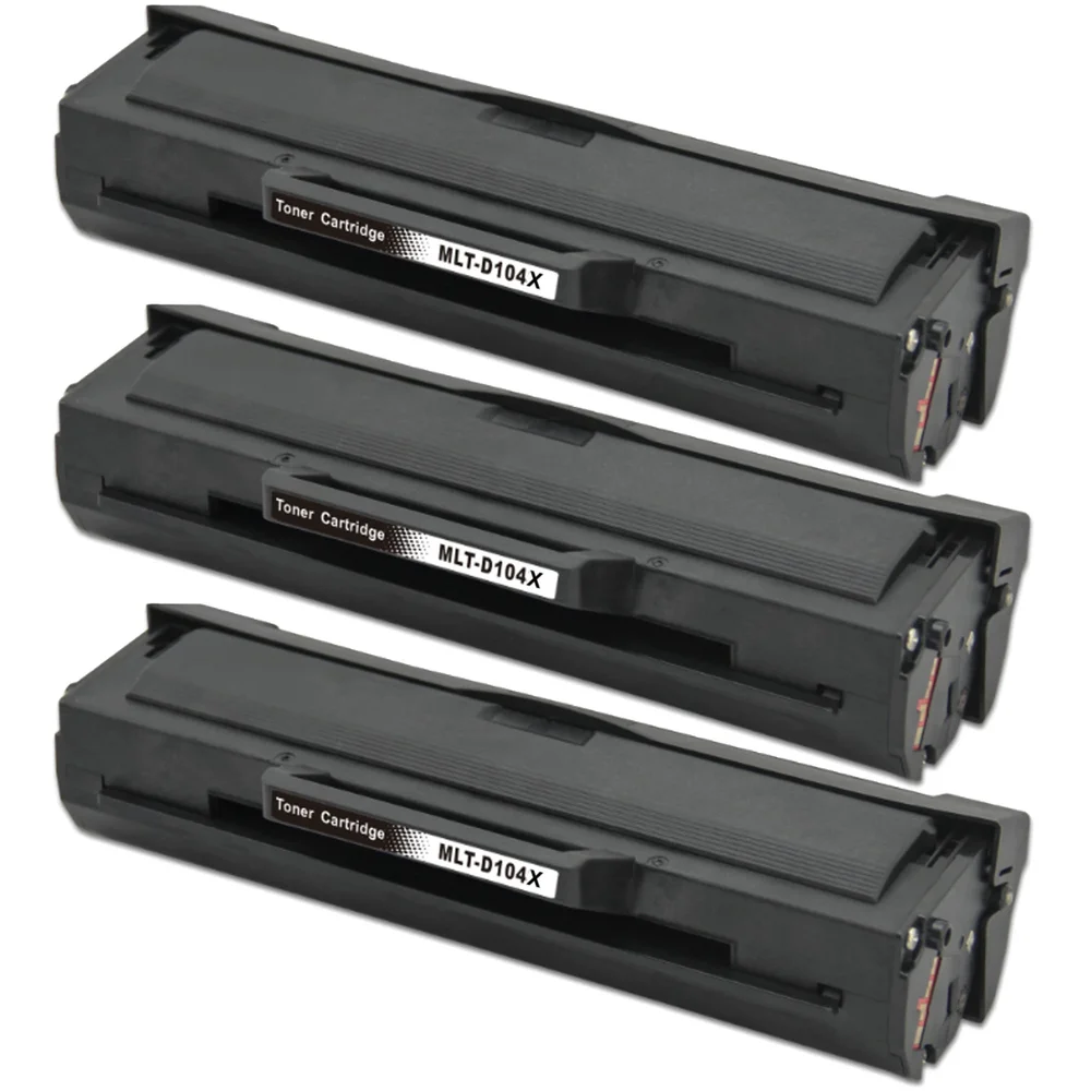 3-pack Kompatibel toner – erstatter Samsung MLT-D1042X – Svart, 1500 sider 3-pack Kompatibel toner – erstatter Samsung MLT-D1042X – Svart, 1500 sider