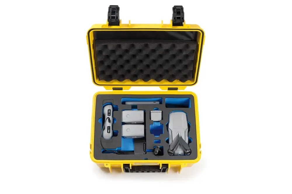 B&W OUTDOOR CASES TYPE 4000 Gul FOR DJI v:9253243 B&W OUTDOOR CASES TYPE 4000 Gul FOR DJI v:9253243