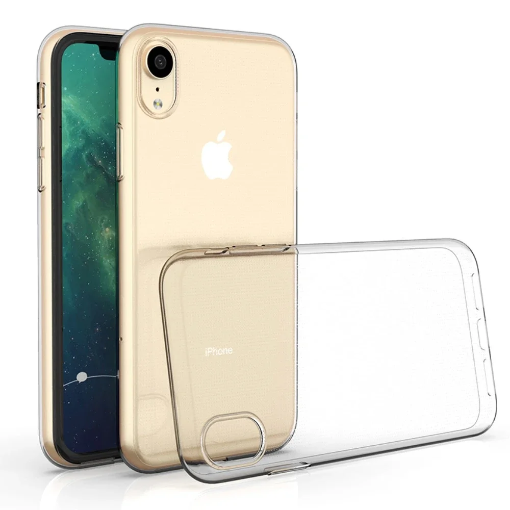 tectTech iPhone Xr Tynt TPU-deksel, Gjennomsiktig