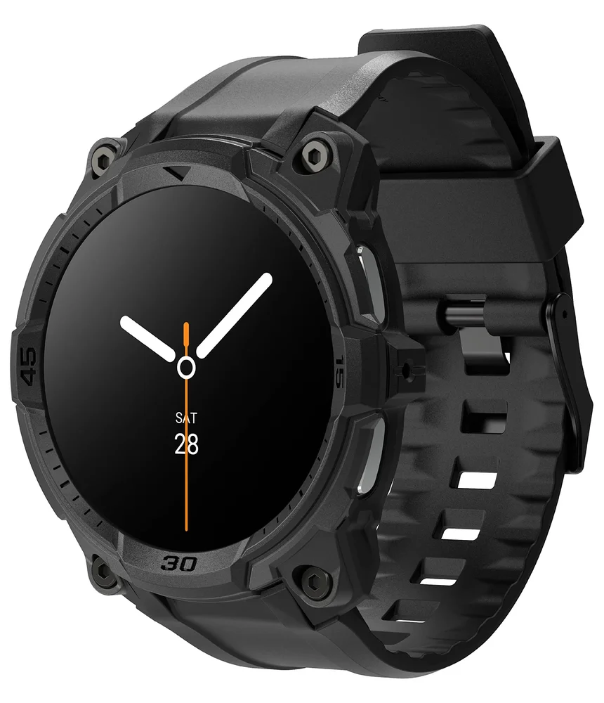Ringke Samsung Galaxy Watch 9 44mm Rugged Gear Deksel & Reim, Svart Ringke Samsung Galaxy Watch 9 44mm Rugged Gear Deksel & Reim, Svart