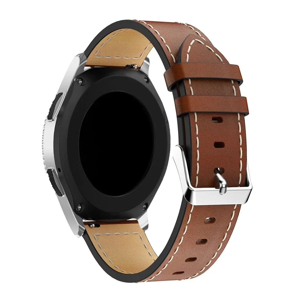 Suunto 9 Peak Pro Reim i ekte skinn, Cognac