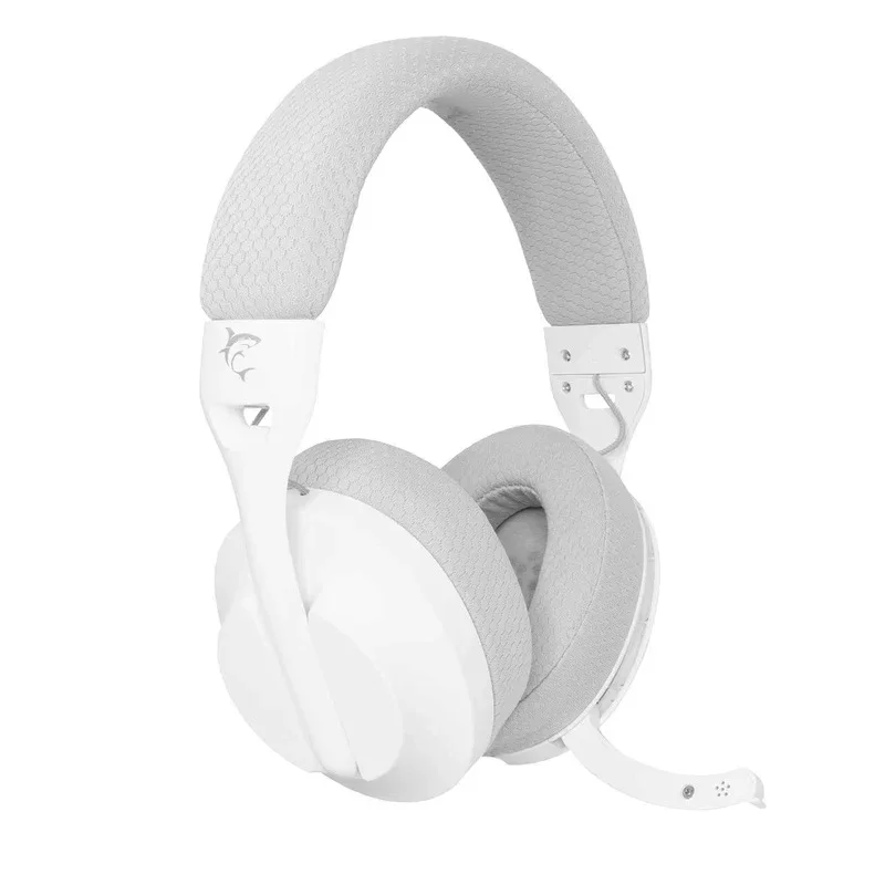 White Shark Trådløst Over-Ear Gaming Headset Falcon, Hvit
