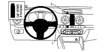 BRODIT BRODIT ProClip Audi A3 2013 UNPL-POS v:512045