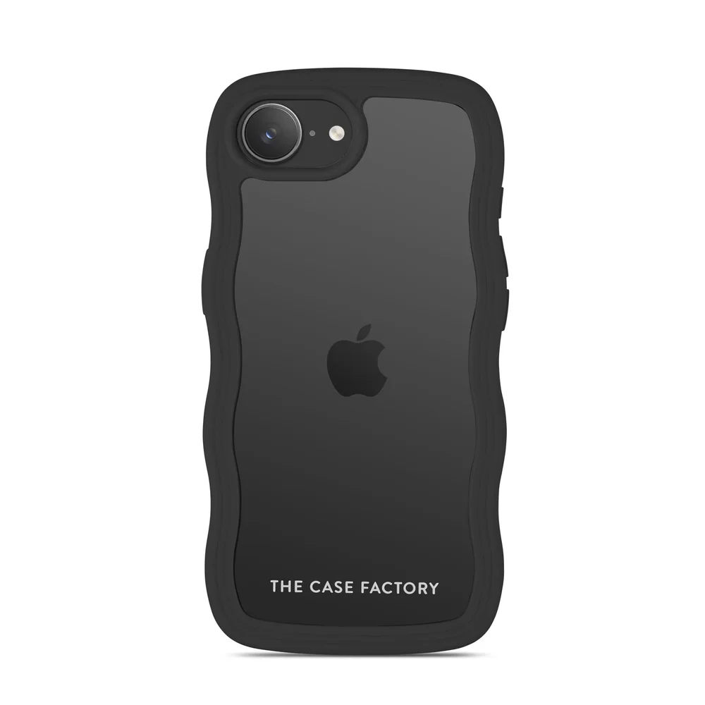 The Case Factory iPhone 17e The Wave Case, Svart