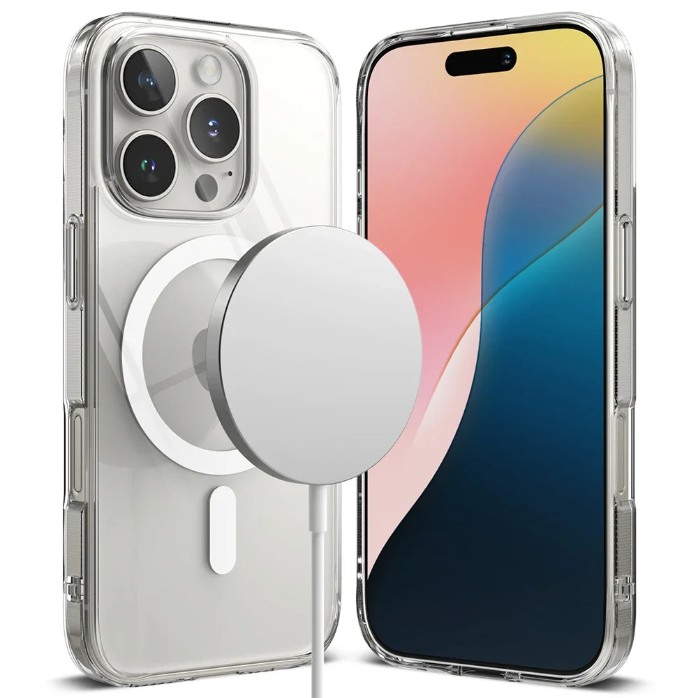 Ringke iPhone 16 Pro Fusion MagSafe Deksel, Matte Clear