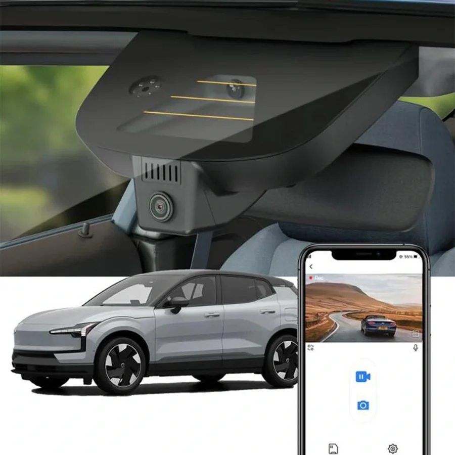 FITCAMX Integrert 4K Dashcam (foran+bak) v:2829594 FITCAMX Integrert 4K Dashcam (foran+bak) v:2829594