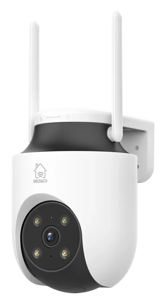 Deltaco Smart WiFi utendørs overvåkningskamera 3MP Deltaco Smart WiFi utendørs overvåkningskamera 3MP