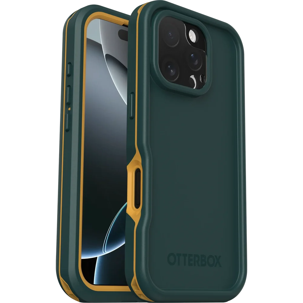 Otterbox iPhone 16 Pro FRE Mobildeksel med MagSafe og maksimal beskyttelse, Grønn