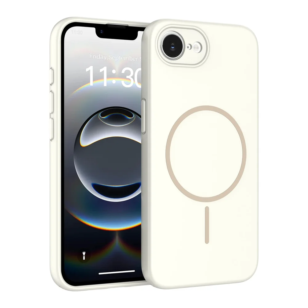 iPhone 17e MagSafe-deksel SoftArmor, Beige