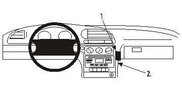 BRODIT BRODIT bilbrakett Ford mondeo 01-05 Angled/01-05 v:9287939