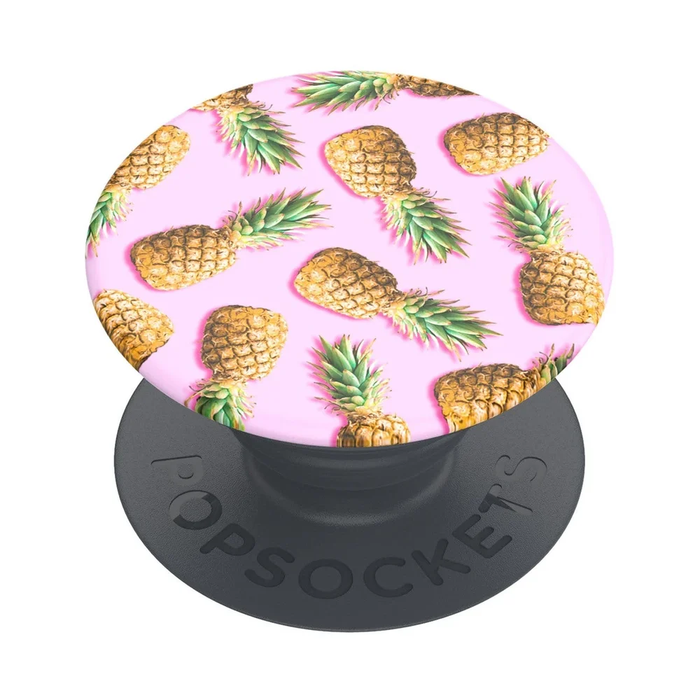 PopSockets PopSockets Basic PopGrip mobilstativ og holder, Pineapple Palooza