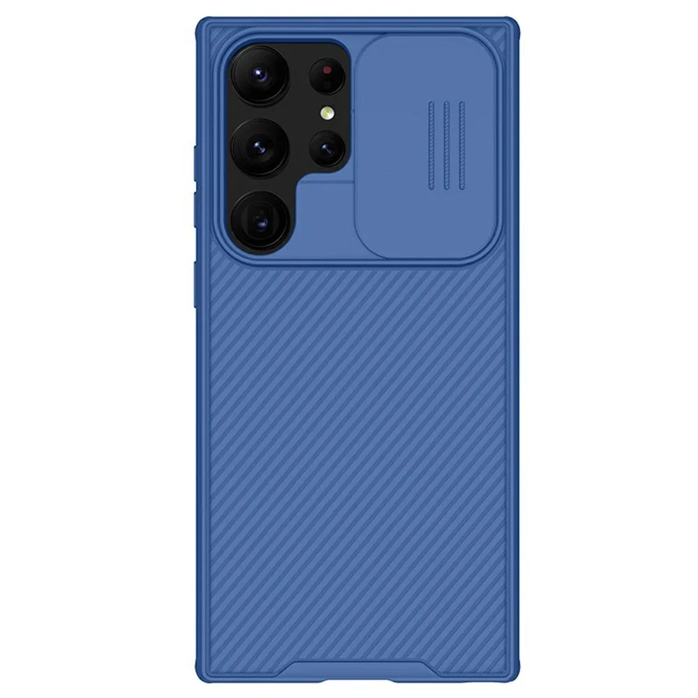Nillkin Samsung Galaxy S25 Ultra Deksel med kameralinsebeskyttelse - CamShield, Blå