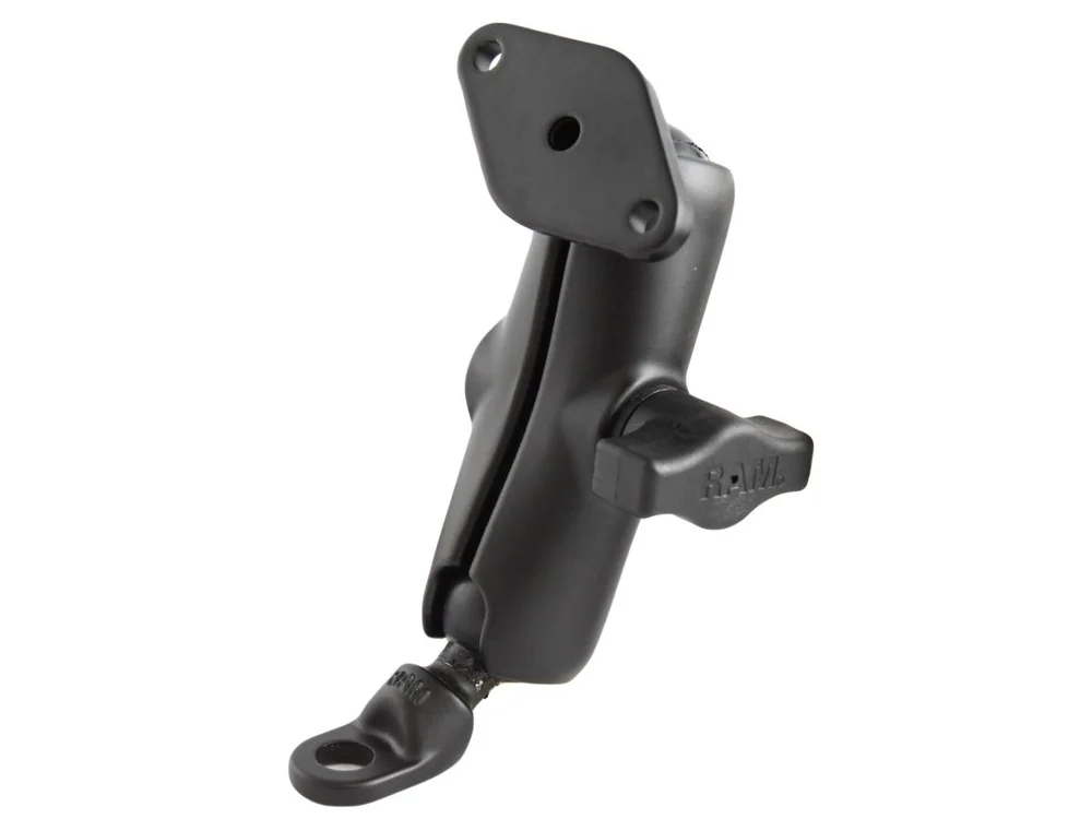 RAM MOUNT RAM 9MM MOTO ANGL MNT W/ DIA BASE v:7162165