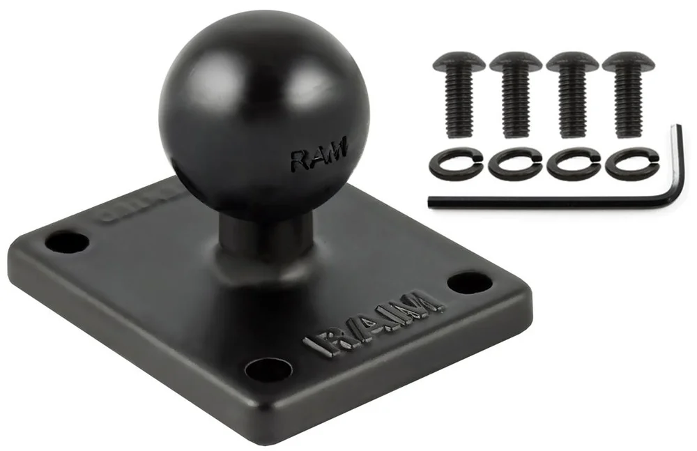 RAM MOUNT UNPKD. RAM 2" X 1.7" BASE AMPS HOLE PAT v:127217