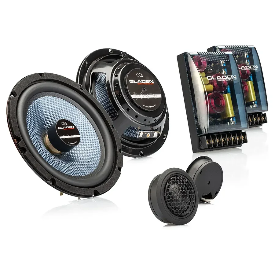 Gladen SQX 165 SLIM 6,5" komponentsett v:5361068